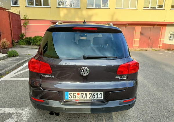 Volkswagen Tiguan cena 54500 przebieg: 170000, rok produkcji 2015 z Jabłonowo Pomorskie małe 191